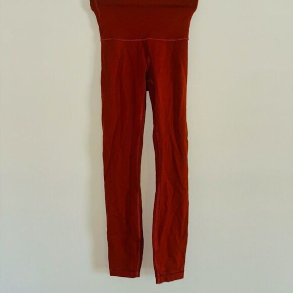 Lululemon Wunder Train High Rise Tight 25" Aztec Brick SIZE 0 - Picture 2 of 4
